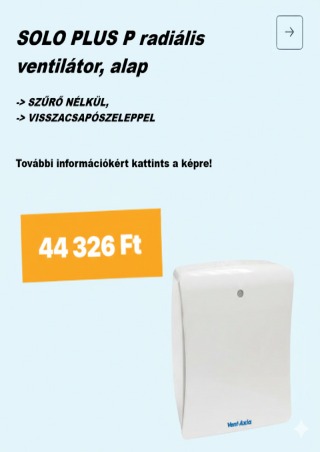 Vent-Axia Szellőzéstechnika