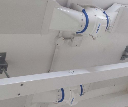 ACM100 félradiális csőventilátor