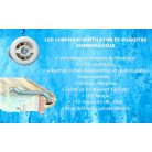 LUMINAIR H axiális ventilátor, világítással