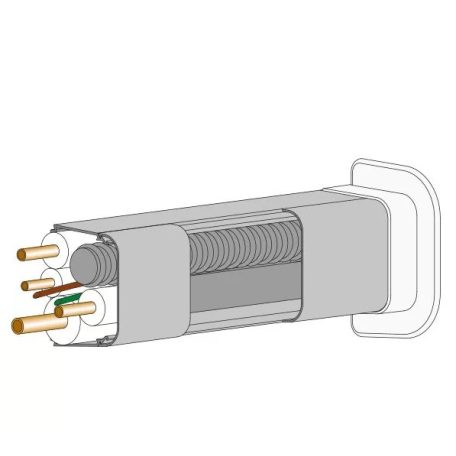 65x50mm VECAMCO CLIMA PLUS FALI ZÁRÓELEM (9801-111-08) 10db/karton