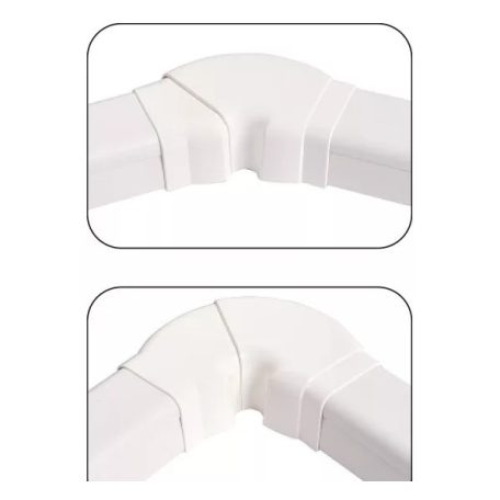 VECAMCO CLIMA PLUS ÁLLÍTHATÓ SAROKELEM 45°-135° (90x65mm / 65x50mm)