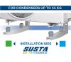 KLÍMA RUGÓS REZGÉSCSILLAPÍTÓ VECAMCO SUSTA+ 9898-034 (4db/csomag, 55kg)