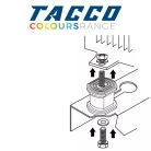 KLÍMA REZGÉSCSILLAPÍTÓ VECAMCO TACCO GREEN 9898-037 (4db/csomag, 100kg)
