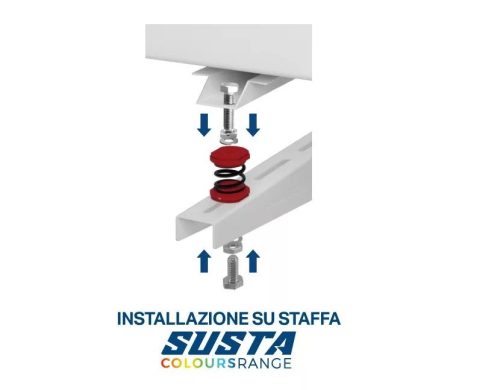KLÍMA RUGÓS REZGÉSCSILLAPÍTÓ VECAMCO SUSTA 9898-134 (4db/csomag, 55kg)