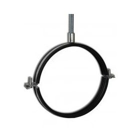   Gumis rögzítőbilincs NA125, M8-as menetes szárra, 500kg-ig