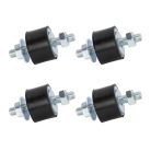 KLÍMA GUMIBAK SZETT ANTIVIBRÁCIÓS (NAGY MÉRETŰ 40x30mm) REZGÉSCSILLAPÍTÓ (KLÍMATARTÓ KONZOLHOZ) 4DB/csomag
