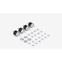   KLÍMA GUMIBAK SZETT ANTIVIBRÁCIÓS (NAGY MÉRETŰ 40x30mm) REZGÉSCSILLAPÍTÓ (KLÍMATARTÓ KONZOLHOZ) 4DB/csomag
