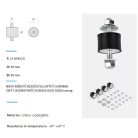 KLÍMA GUMIBAK SZETT ANTIVIBRÁCIÓS (NAGY MÉRETŰ 40x30mm) REZGÉSCSILLAPÍTÓ (KLÍMATARTÓ KONZOLHOZ) 4DB/csomag