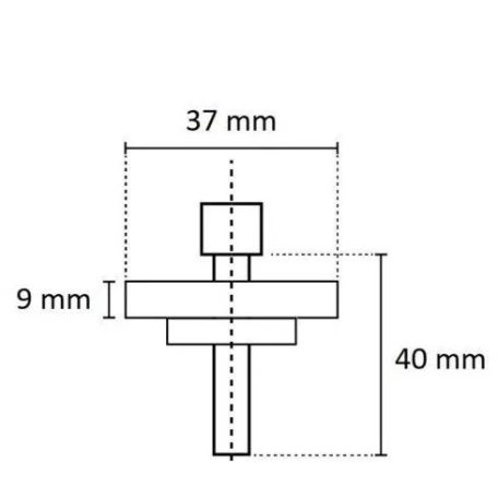 Klímatartó konzolhoz gumi rezgéscsillapító tartók - 4 db/csomag