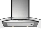 Cata - Páraelszívó ISLA GAMMA 900 X/E inox-üveg LED 