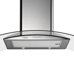 Cata - Páraelszívó ISLA GAMMA 900 X/E inox-üveg LED 