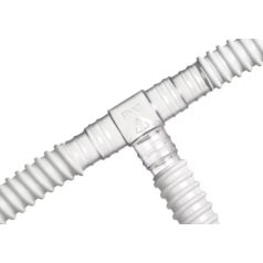   KONDENZVÍZ ELVEZETŐCSŐ GÉGECSÖVEKHEZ T-IDOM 16MM - 20mm (ÁTLÁTSZÓ)
