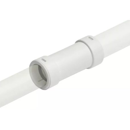 Merev PVC cső egyenes toldó, csatlakozó 20mm