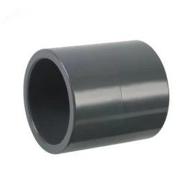   PVC KARMANTYÚ 20-20mm, RAGASZTHATÓ NYOMÓCSŐ IDOM (szürke) 10db/csomag