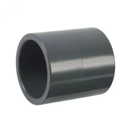 PVC KARMANTYÚ 20-20mm, RAGASZTHATÓ NYOMÓCSŐ IDOM (szürke) 10db/csomag
