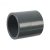 PVC KARMANTYÚ 20-20mm, RAGASZTHATÓ NYOMÓCSŐ IDOM (szürke) 10db/csomag