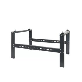  KLÍMATARTÓ MAGASÍTOTT, ÁLLÍTHATÓ KONZOL TALAJRA-TETŐRE, Terhelhetőség: 200 kg-ig, (400x420/480mm-830mm) (Fekete és fehér)