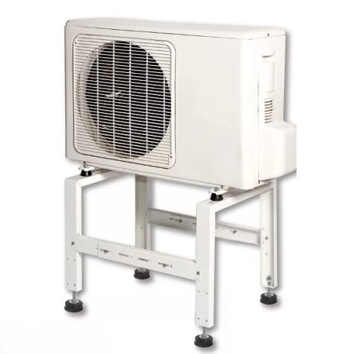 KLÍMATARTÓ MAGASÍTOTT, ÁLLÍTHATÓ KONZOL TALAJRA-TETŐRE, Terhelhetőség: 200 kg-ig, (400x420/480mm-830mm) (Fekete és fehér)