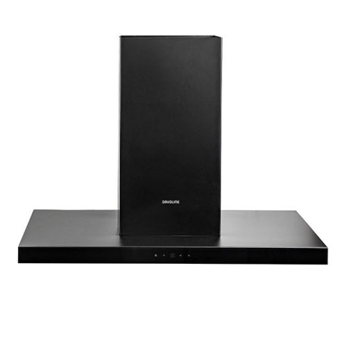 Davoline - Páraelszívó Square sziget 90 cm fekete