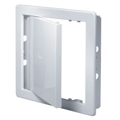 Szervízajtó PVC [445x445] - fehér