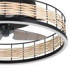 LED-CCT ventil. AC Ø50cm fk/bamb Frana