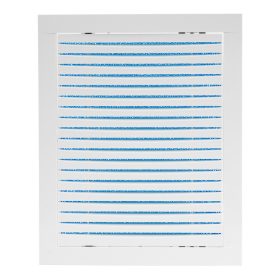   HYBRID Műanyag rács-szabályzó szűrővel  150x200mm  porszűrővel