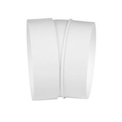 Könyök 15° PVC NA100
