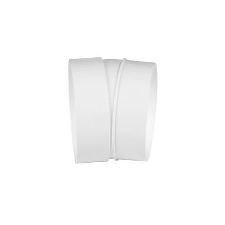 Könyök 15° PVC NA100