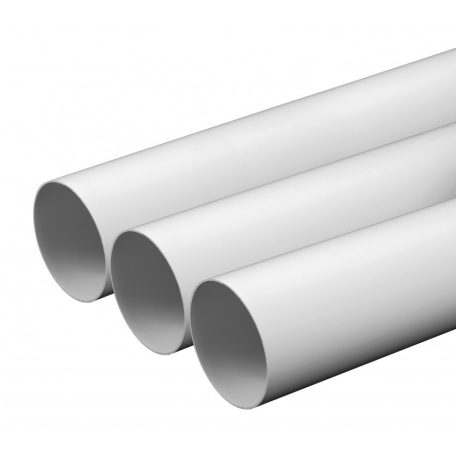 PVC merev körcsatorna NA125/0,5m