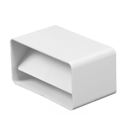 Laposcsatorna toldó visszacsapószeleppel PVC [60x120]