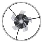 Mennyezeti lámpa ventilátorral Ø420 fekete Manarola