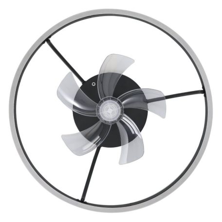 Mennyezeti lámpa ventilátorral Ø420 fekete Manarola