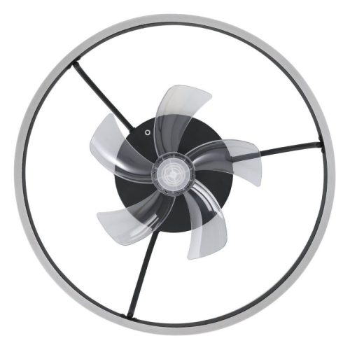 Mennyezeti lámpa ventilátorral Ø420 fekete Manarola