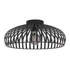 Mennyezeti lámpa ventilátorral Ø428 fekete Mogano