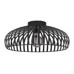 Mennyezeti lámpa ventilátorral Ø428 fekete Mogano