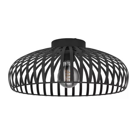Mennyezeti lámpa ventilátorral Ø428 fekete Mogano