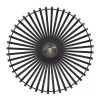 Mennyezeti lámpa ventilátorral Ø428 fekete Mogano