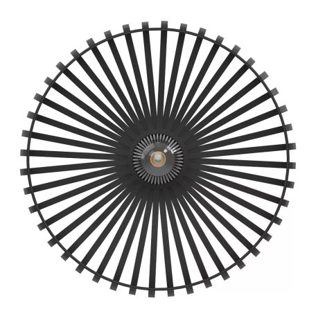 Mennyezeti lámpa ventilátorral Ø428 fekete Mogano
