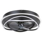 LED-CCT ventilátor AC Ø50cm fek Namori