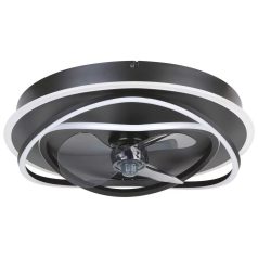 LED-CCT ventilátor AC Ø50cm fek Namori