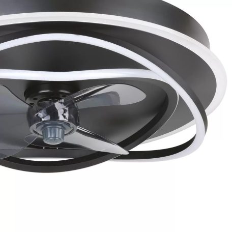 LED-CCT ventilátor AC Ø50cm fek Namori