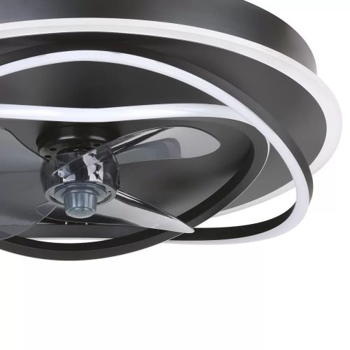 LED-CCT ventilátor AC Ø50cm fek Namori