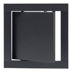 PL1515A Műanyag szerelőajtó, antracit 150x150mm