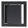 PL1515A Műanyag szerelőajtó, antracit 150x150mm