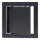PL1515A Műanyag szerelőajtó, antracit 150x150mm