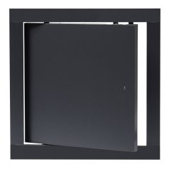 PL2020A Műanyag szerelőajtó, antracit 200x200mm