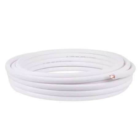 KLÍMA RÉZCSŐ 1/4" x1mm SZIGETELT, PREMIUM 25 m/tekercs (6,35 mm)