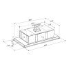 Sirius - Páraelszívó SLT-958 EM H200 TW (Inox) motor nélkül
