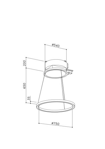 Sirius - Páraelszívó SLT-973 HALO H200 EM WI-FI Inox motor nélkül