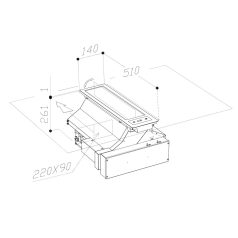 Sirius - Páraelszívó S-DD20 MIDDLE BRUSHLESS Inox